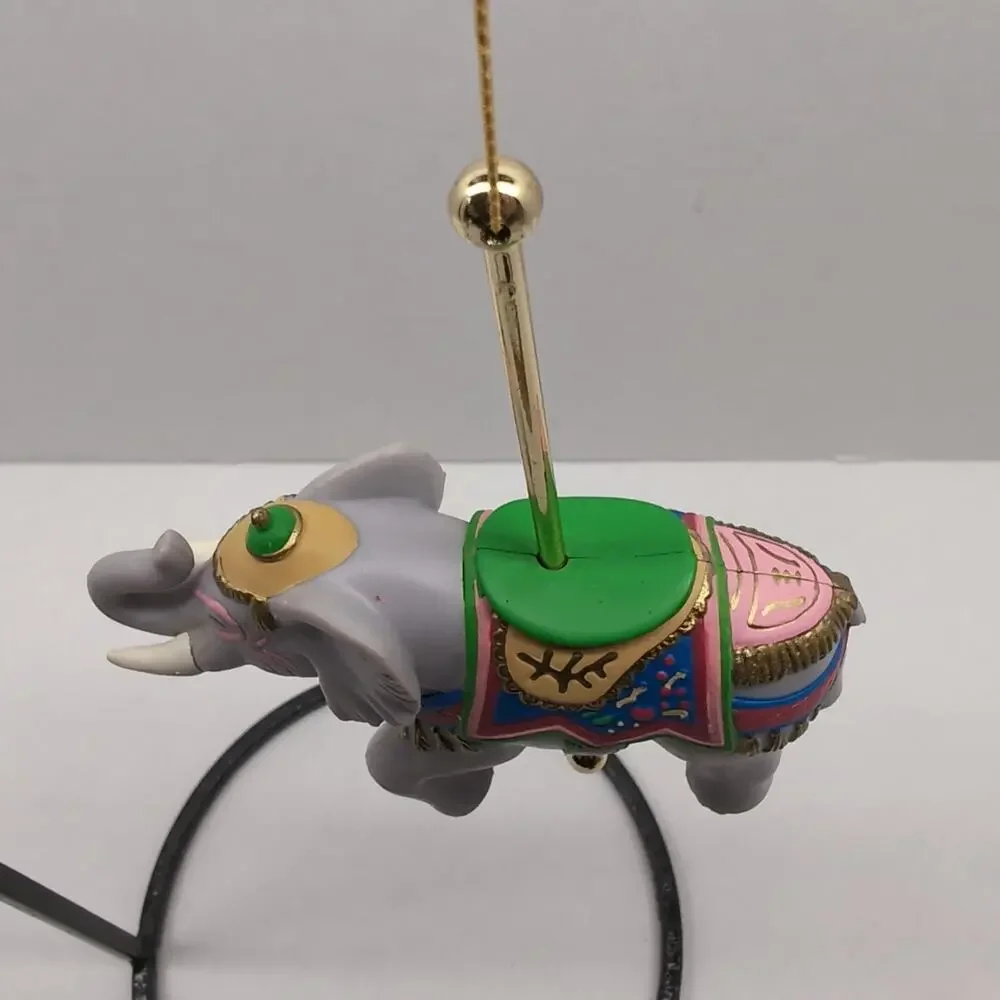 Avon Carousel Ornament Regal Elephant The‎ Gift Collection